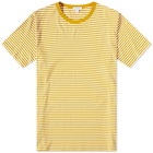 Sunspel Men's Classic Crew Neck T-Shirt in White/Cider