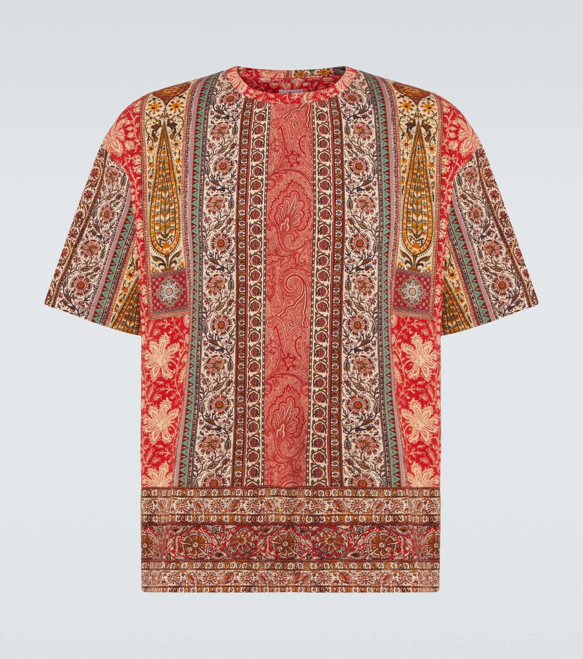 Etro Soho printed cotton bowling shirt