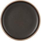 Lineage Ceramics Black Deep Lunch Plate, 4 pcs