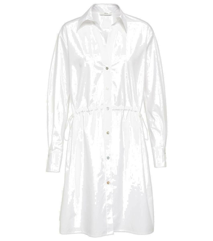 Photo: Vince Ruched cotton shirtdress