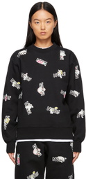 Aitor Throup’s TheDSA Black Sticker Series Sweatshirt