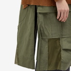 Undercover Women's Multi Layer Cardigan Jacket in Brown