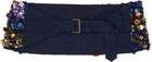 Dries Van Noten Multicolor Embroidered Cummerbund Belt