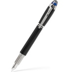 Montblanc - StarWalker Resin and Platinum-Plated Fountain Pen - Black