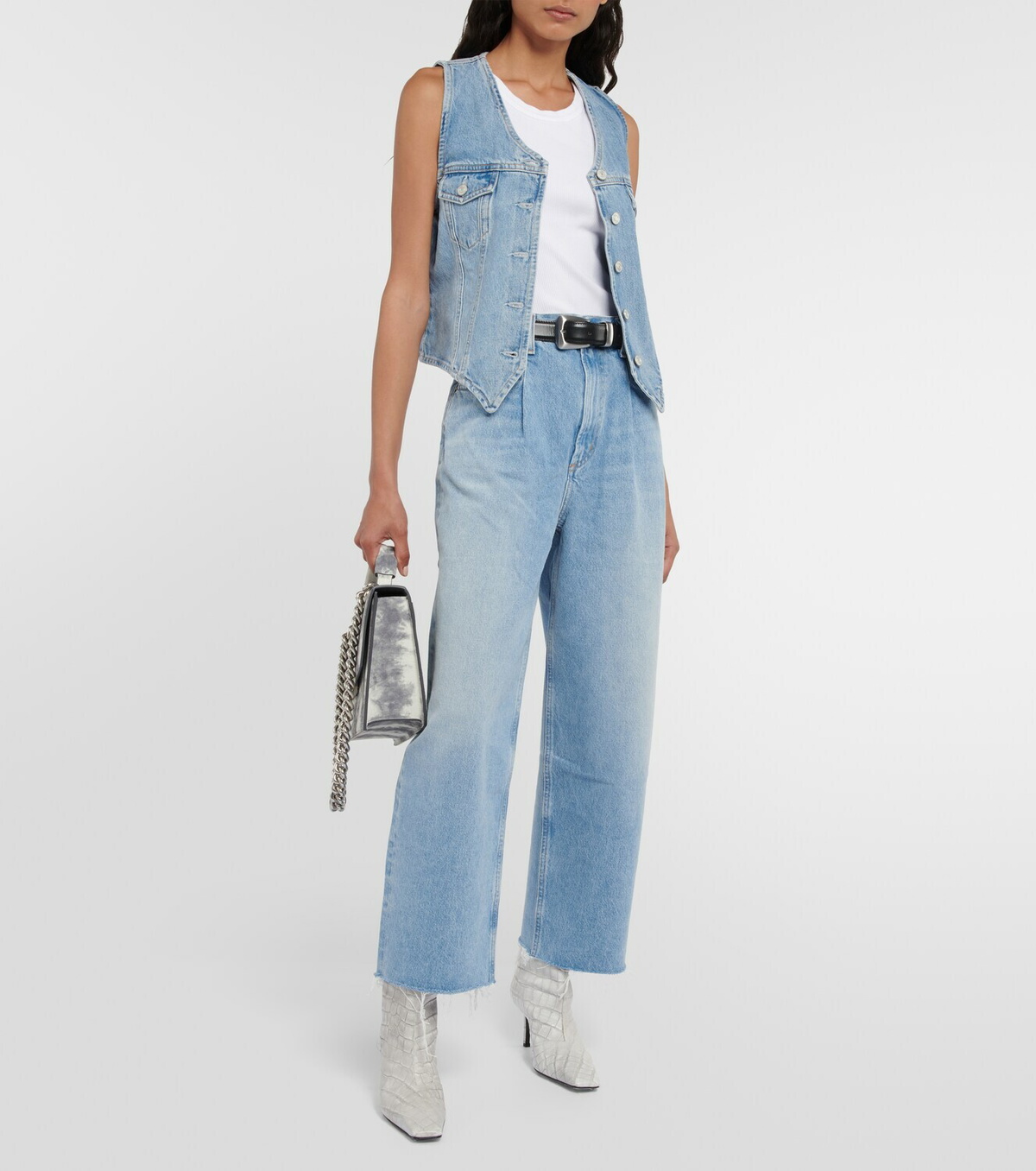 Agolde Dagna high rise wide leg jeans AGOLDE