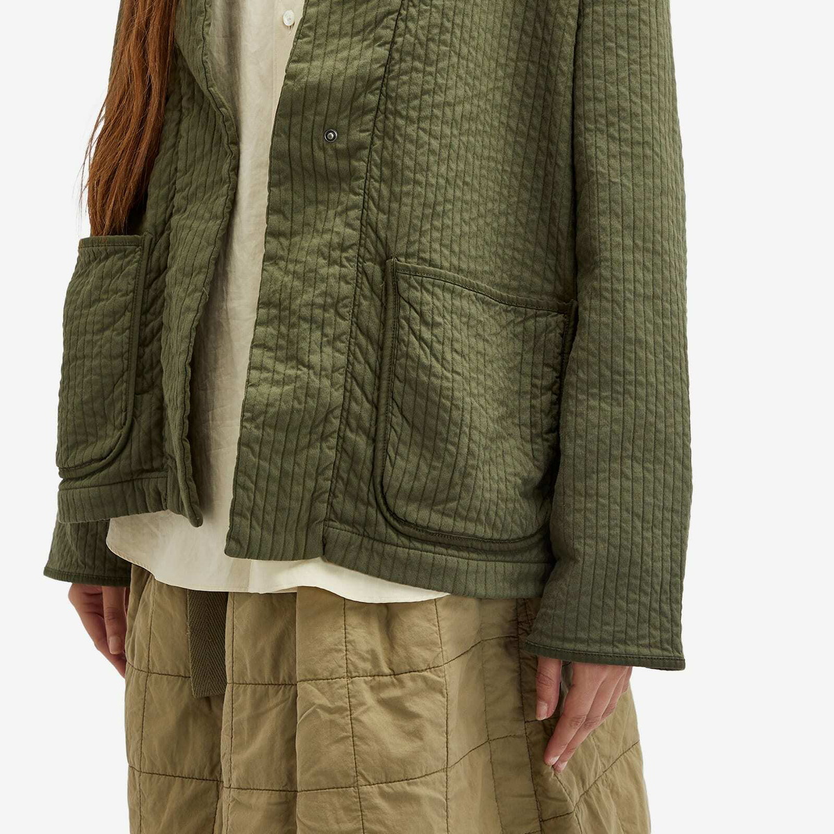 Girls of Dust Women's Edo Jacket Armor in Olive