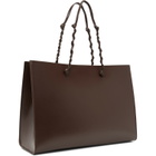 Jil Sander Brown Tangle Tote