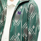 Needles Men's Poly Jaquard Track Jacket in Native