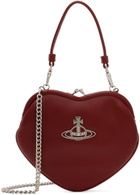 Vivienne Westwood Red Belle Heart Frame Bag