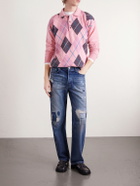 JW Anderson - Straight-Leg Distressed Patchwork Jeans - Blue