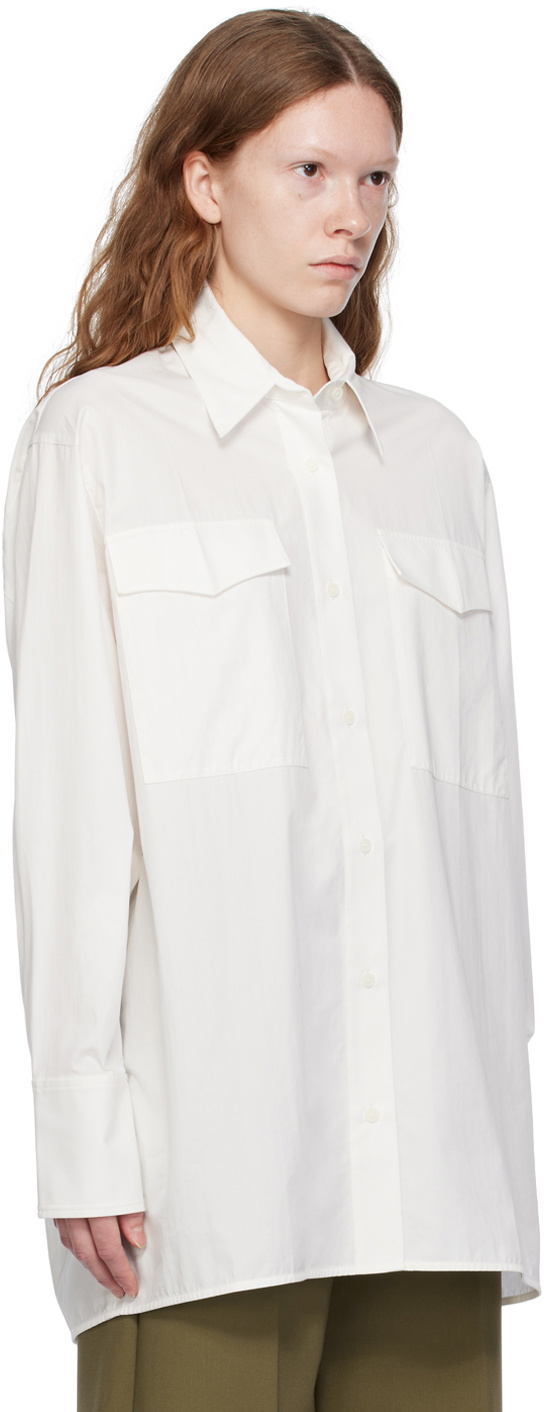 CAMILLA AND MARC White Vesta Shirt