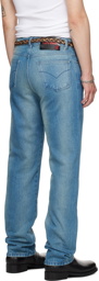 LU'U DAN Blue CLOT Edition Straight Leg Jeans