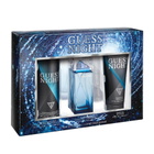 Guess Night Pour Homme 3-Pc Gift Set 3.4 Edt+6.7 Shower Gel+6.0 Body Spray For Men