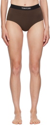TOM FORD Brown Modal Signature Briefs