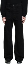 Lemaire Black Sailor Jeans