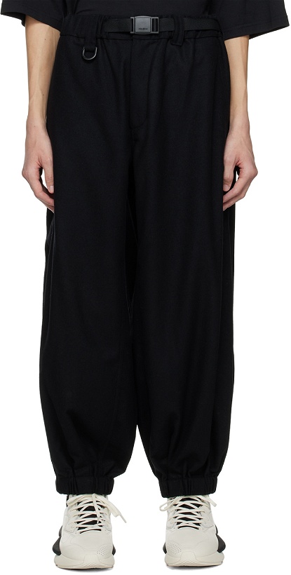 Photo: Y-3 Black Wide CG Trousers