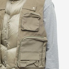 F/CE. Men's 2 Way Diagnoal Down Vest in Sage Green