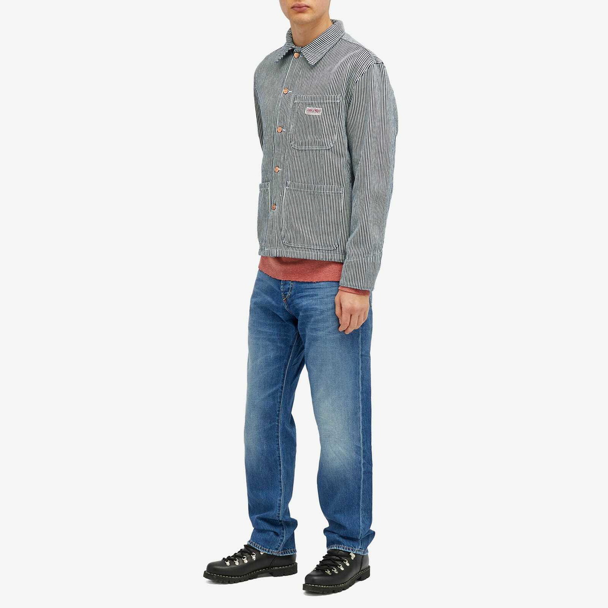 Dubbleware Men's Carver 5 Pocket Jeans in Vintage
