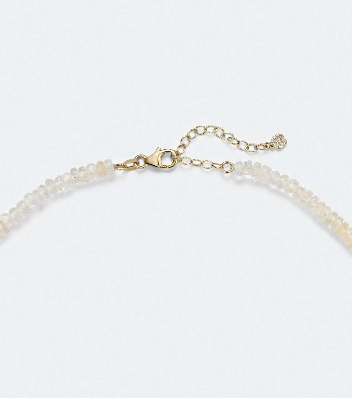 Sydney Evan Pure Protective Eye Medium 14kt gold beaded necklace with opals