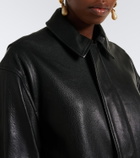 Nour Hammour Toyen leather blouson jacket