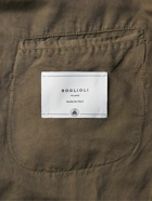 Boglioli - K-Jacket Unstructured Cotton and Linen-Blend Blazer - Green