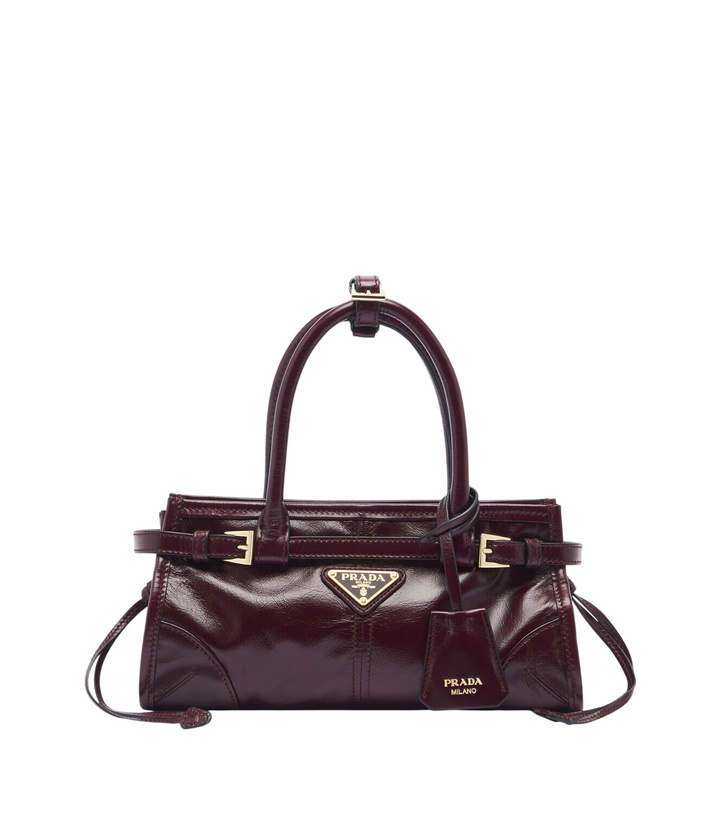Photo: Prada Prada Bonnie Mini leather top-handle bag