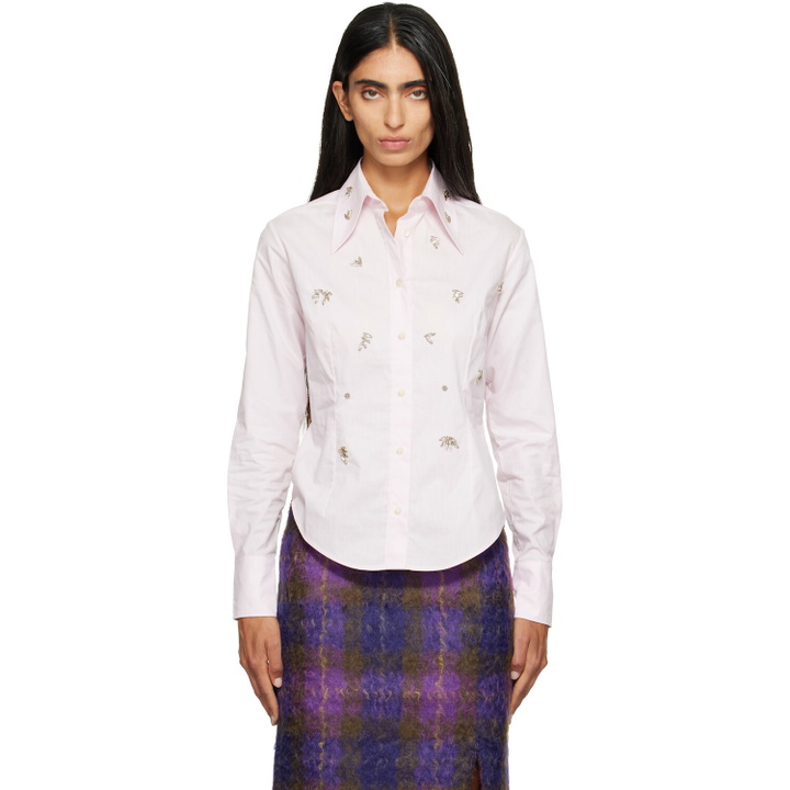 Photo: RESCHA SSENSE Exclusive Pink Sharoukan Shirt