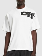 OFF-WHITE Shared Skate Logo Cotton T-shirt