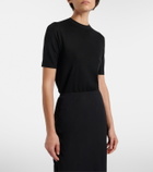The Row Ozzi silk-blend T-shirt