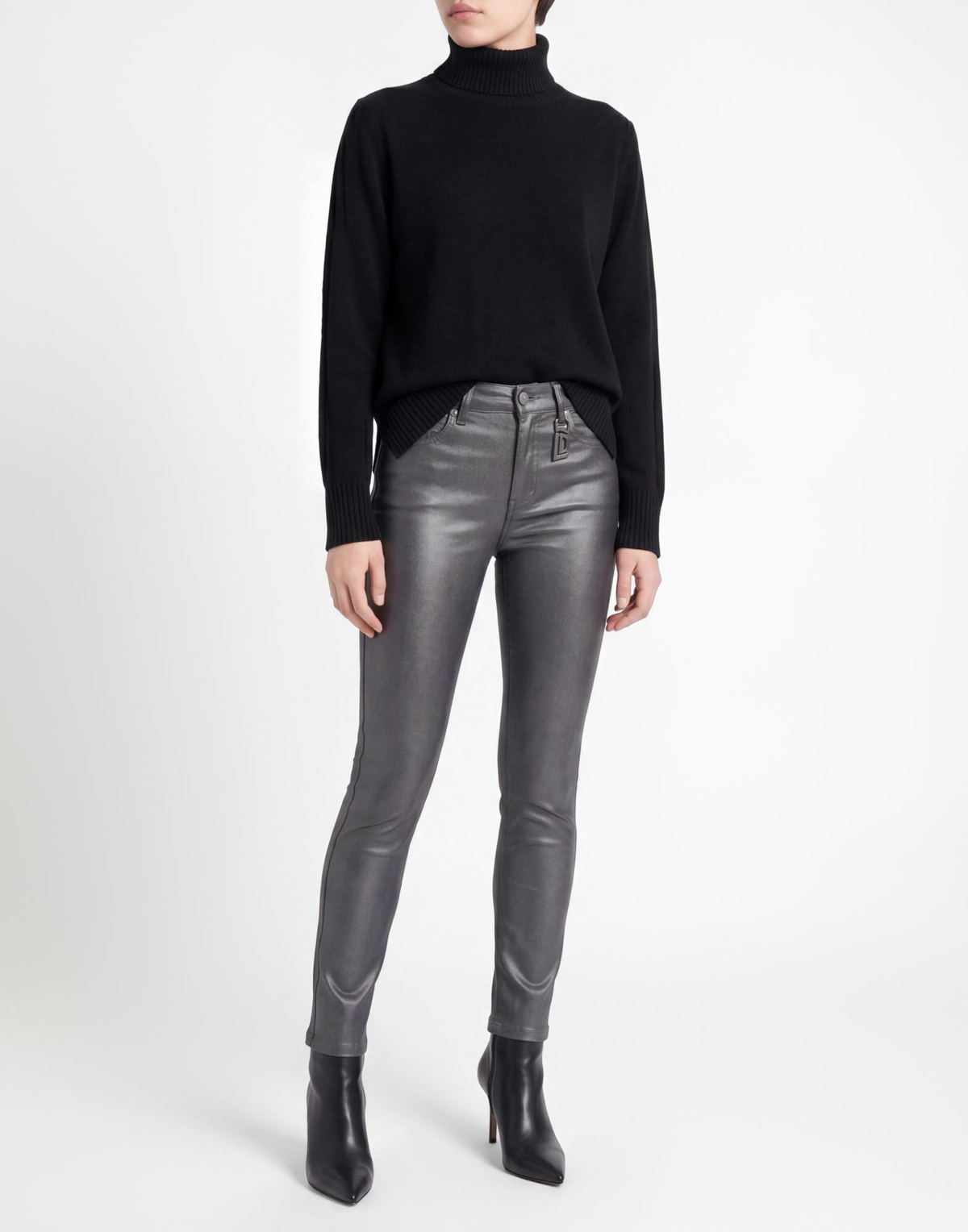 Jijil Womens Pants in Grey