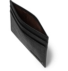 Ermenegildo Zegna - Textured-Leather Cardholder - Black