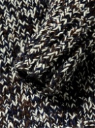 Chamula - Slim-Fit Merino Wool Rollneck Sweater - Blue