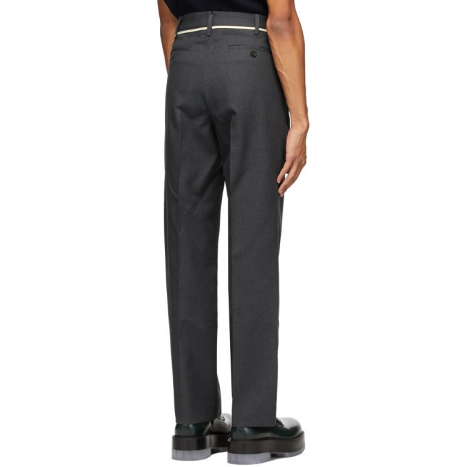 MARNI: trousers in cotton - Grey  Marni pants M00888M00NI online
