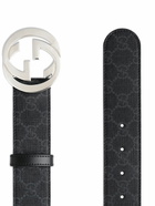 GUCCI - Gg Supreme Leather Belt