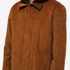 A.P.C. Men's Flynn Corduroy Mac in Camel