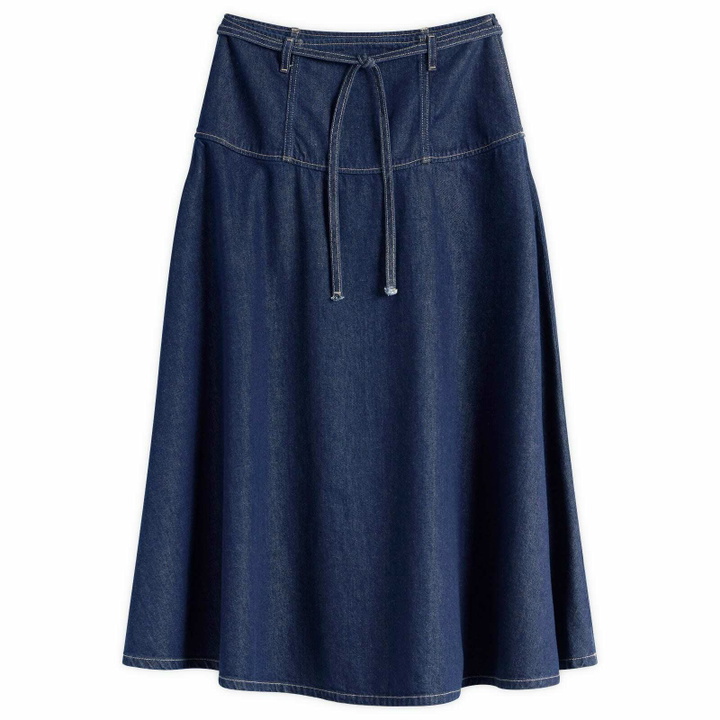 Photo: Samsøe Samsøe Women's Satilly Skirt in Soft Denim