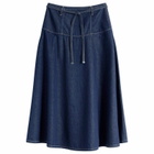 Samsøe Samsøe Women's Satilly Skirt in Soft Denim