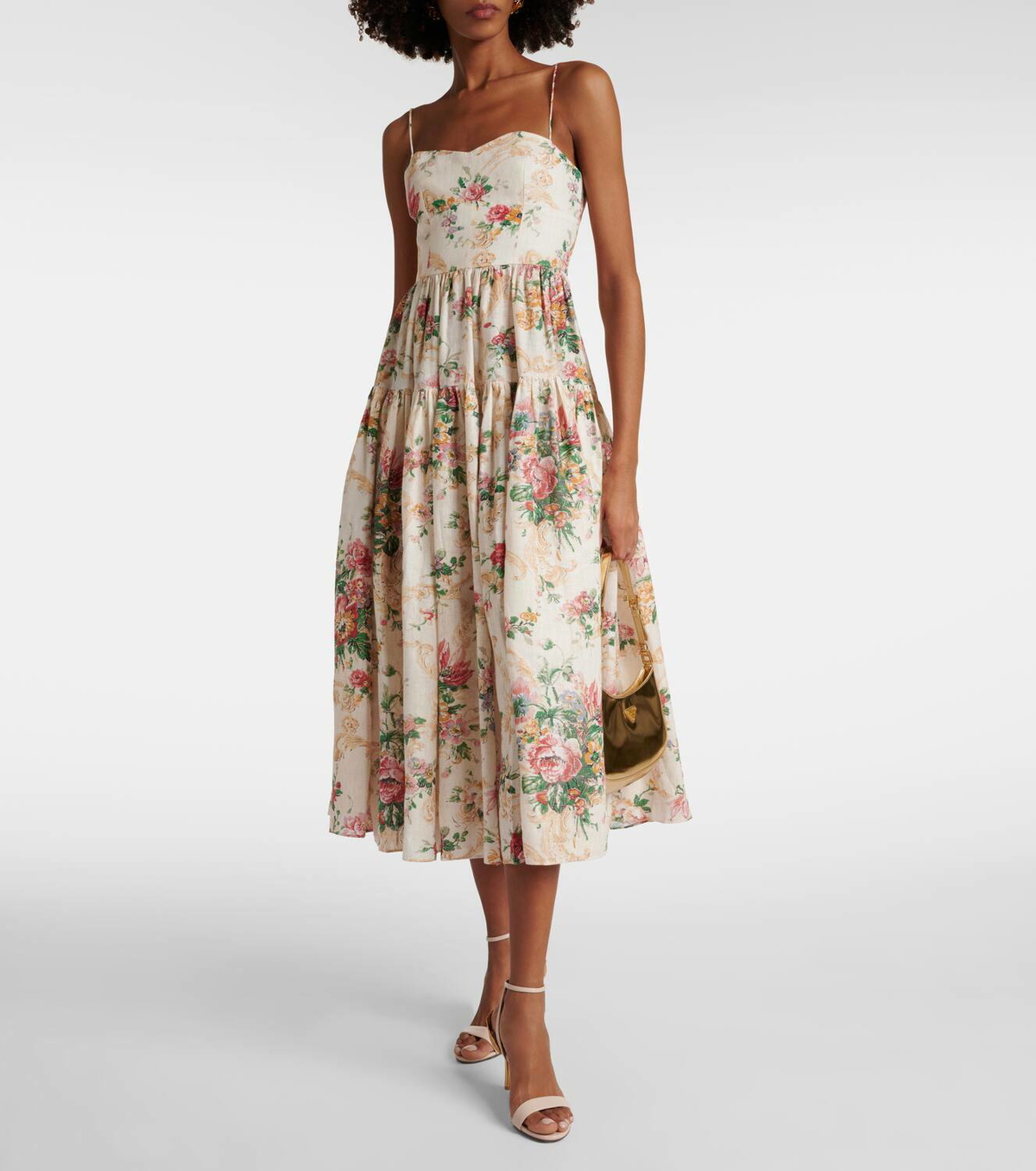 ERDEM アーデム ワンピース ブランド Floral midi dress900873 ERDEM アーデム ワンピース ブランド Floral midi dress900873
