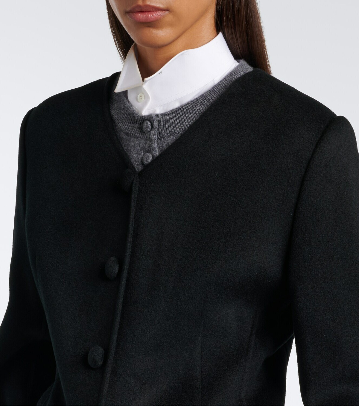 Lisa Yang Doublé wool and cashmere blazer