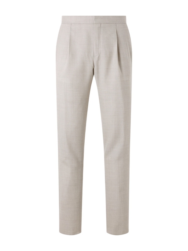 Photo: Mr P. - Wool suit trousers - Neutrals