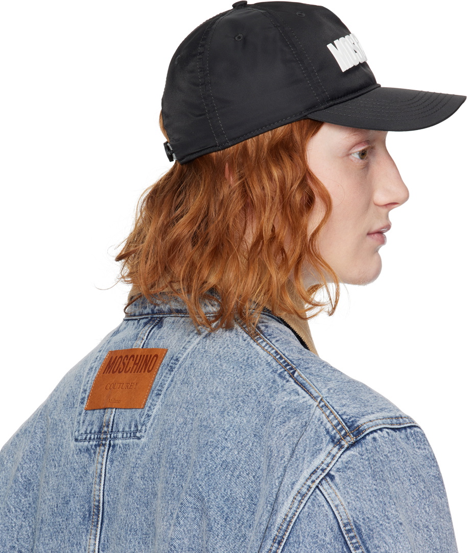 Moschino Black Logo Cap