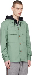 Paul Smith Green Button Shirt