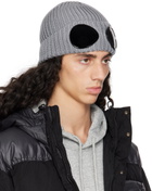 C.P. Company Gray Goggle Beanie