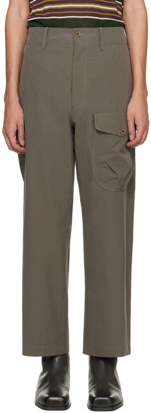 Photo: UMA WANG Gray Paxton Cargo Pants