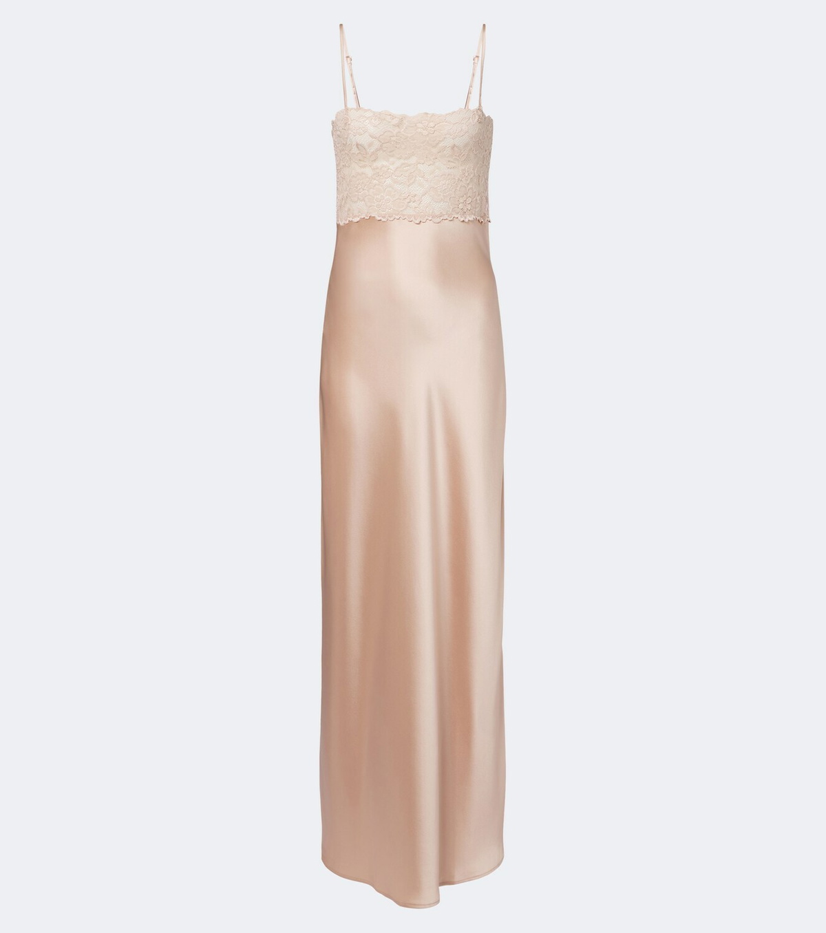Aya Muse Myra lace and satin gown