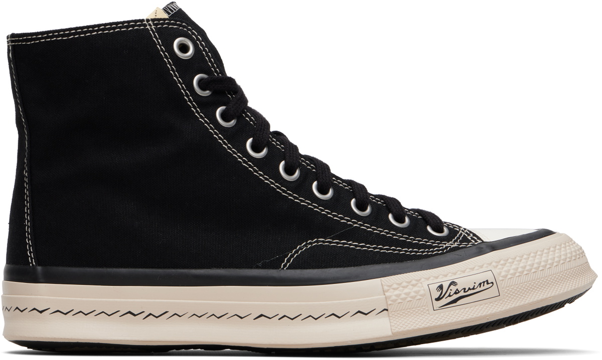 visvim Black Skagway Hi Sneakers