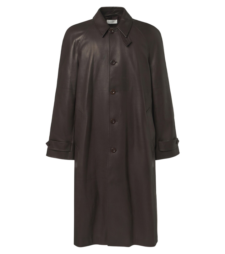 Photo: The Row Sitali leather car coat