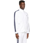 Polo Ralph Lauren White Cotton Interlock Track Jacket