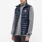 Canada Goose Men's Hybridge Lite Vest in Atlantic Navy