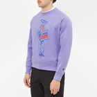 ICECREAM Men's Cowboy Crew Sweat in Purple